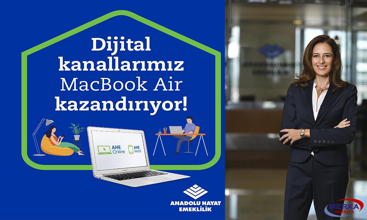 Anadolu Hayat Emeklilik, MacBook Air Kazandırıyor