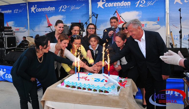 Corendon Airlines Göklerdeki 12. Yılını Kutluyor